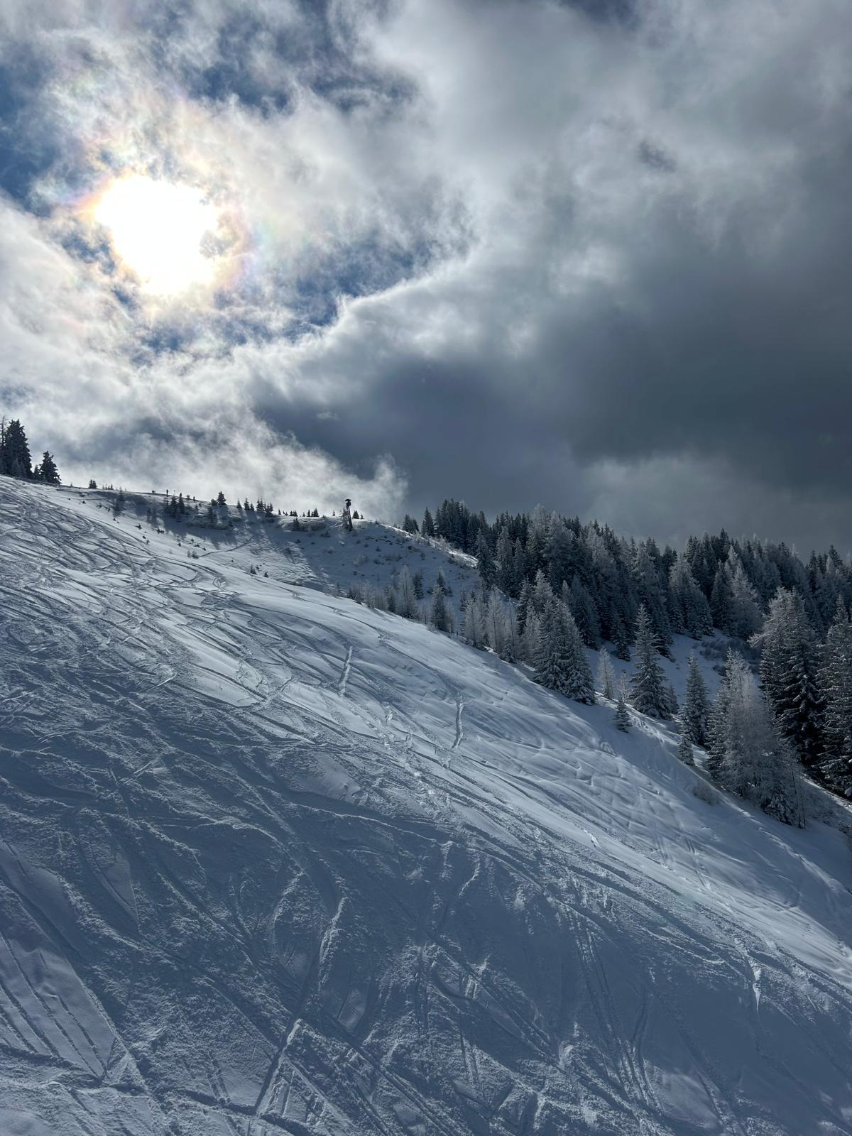 Schneelandschaft in Großarl